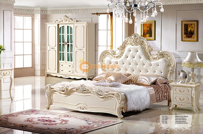 Giường ngủ nhập khẩu CBLPC015G-2